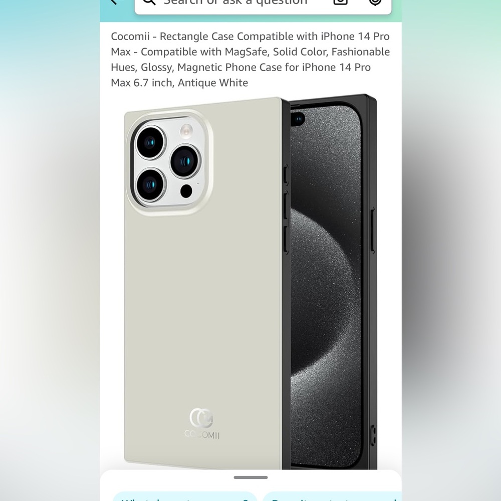 New in package clover green iPhone 14 Pro Max phone case